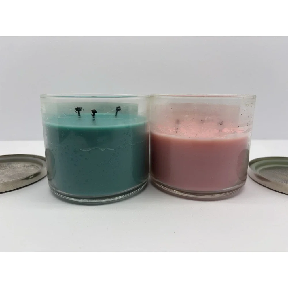 Bath & Body Works Candle Bundle Palm Trees & Paradise / Sunshine & Day Dream